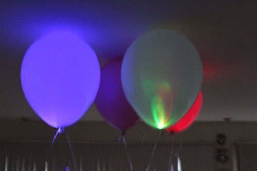 Светящиеся воздушные шары 4