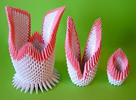 Модульное оригами Лебедь (Lori)